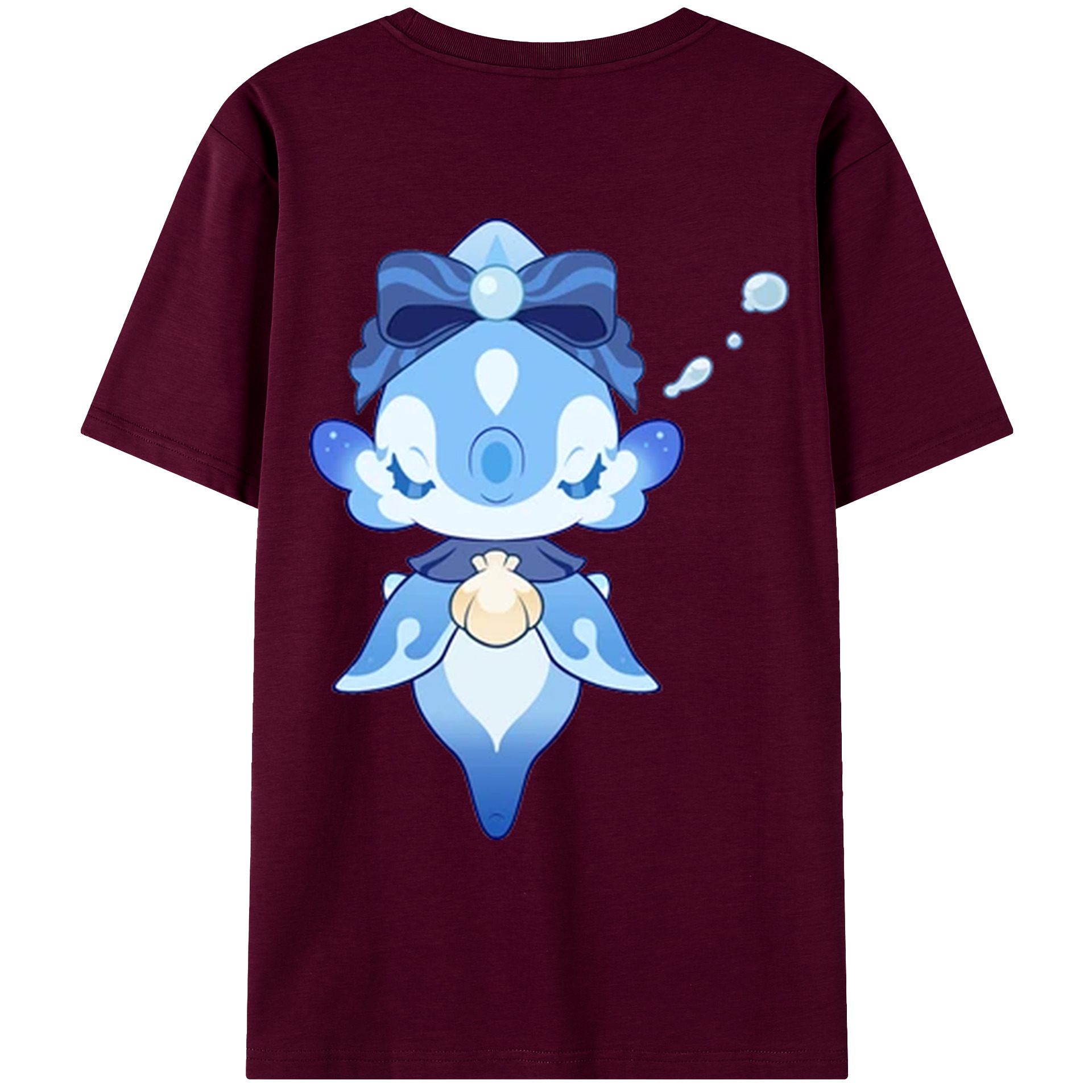 げんし神 フリーナ genshin Furina レディース半袖Tシャツ(バックプリント)